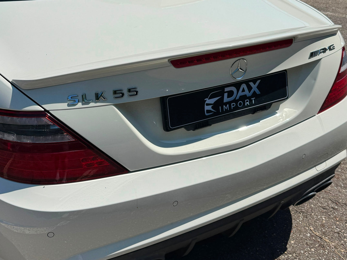 Mercedes-Benz SLK 55 AMG (R172) | 65.989 km | Calcitweiß | AMG SPEEDSHIFT PLUS 7G-TRONIC | Roadster | Südkorea